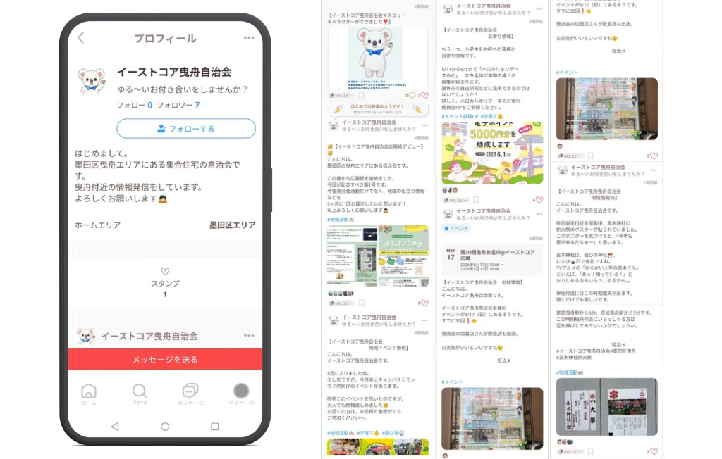 [Neighborhood Association × PIAZZA] New local connections created ...
