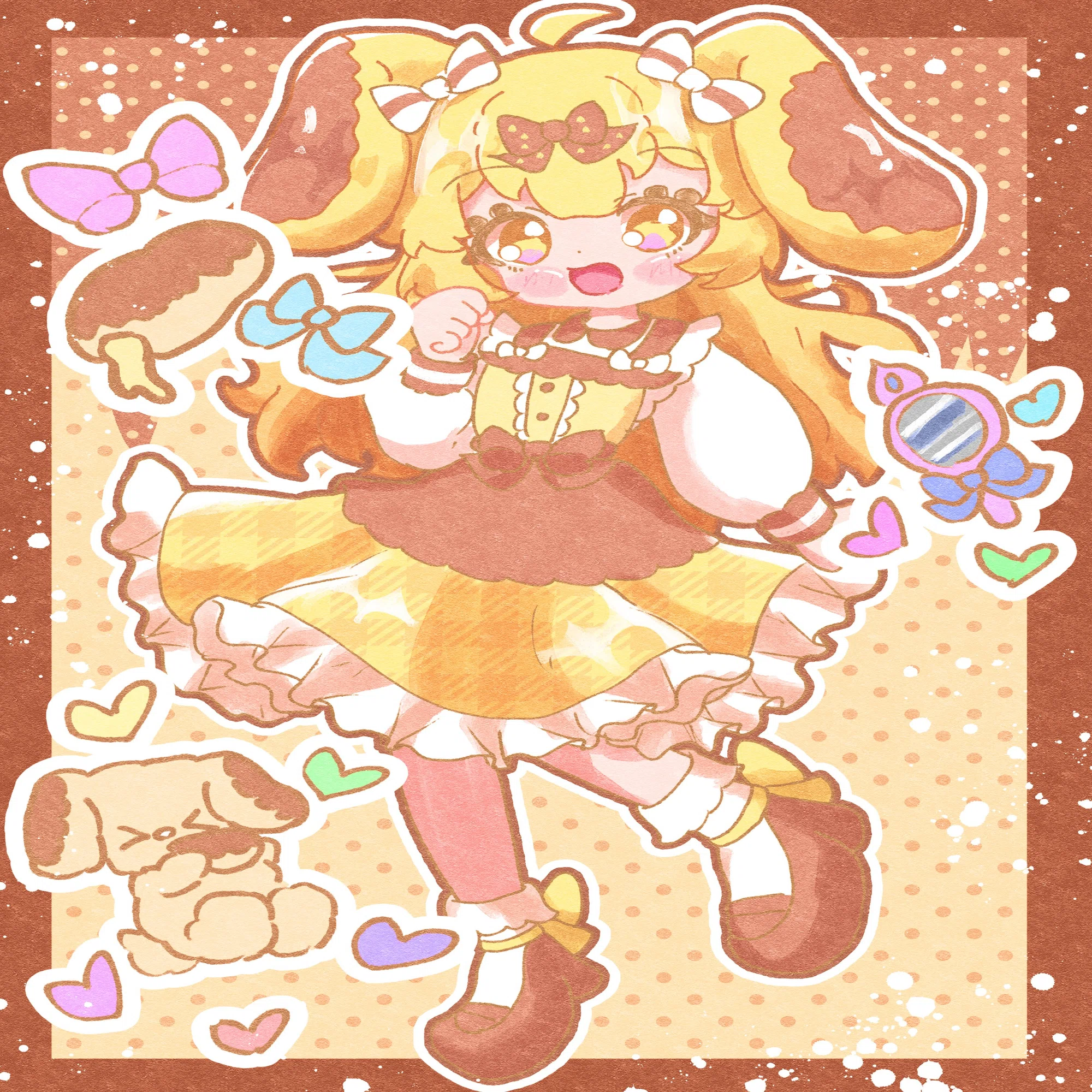 最近Xで投稿したイラストたち｜こた猫