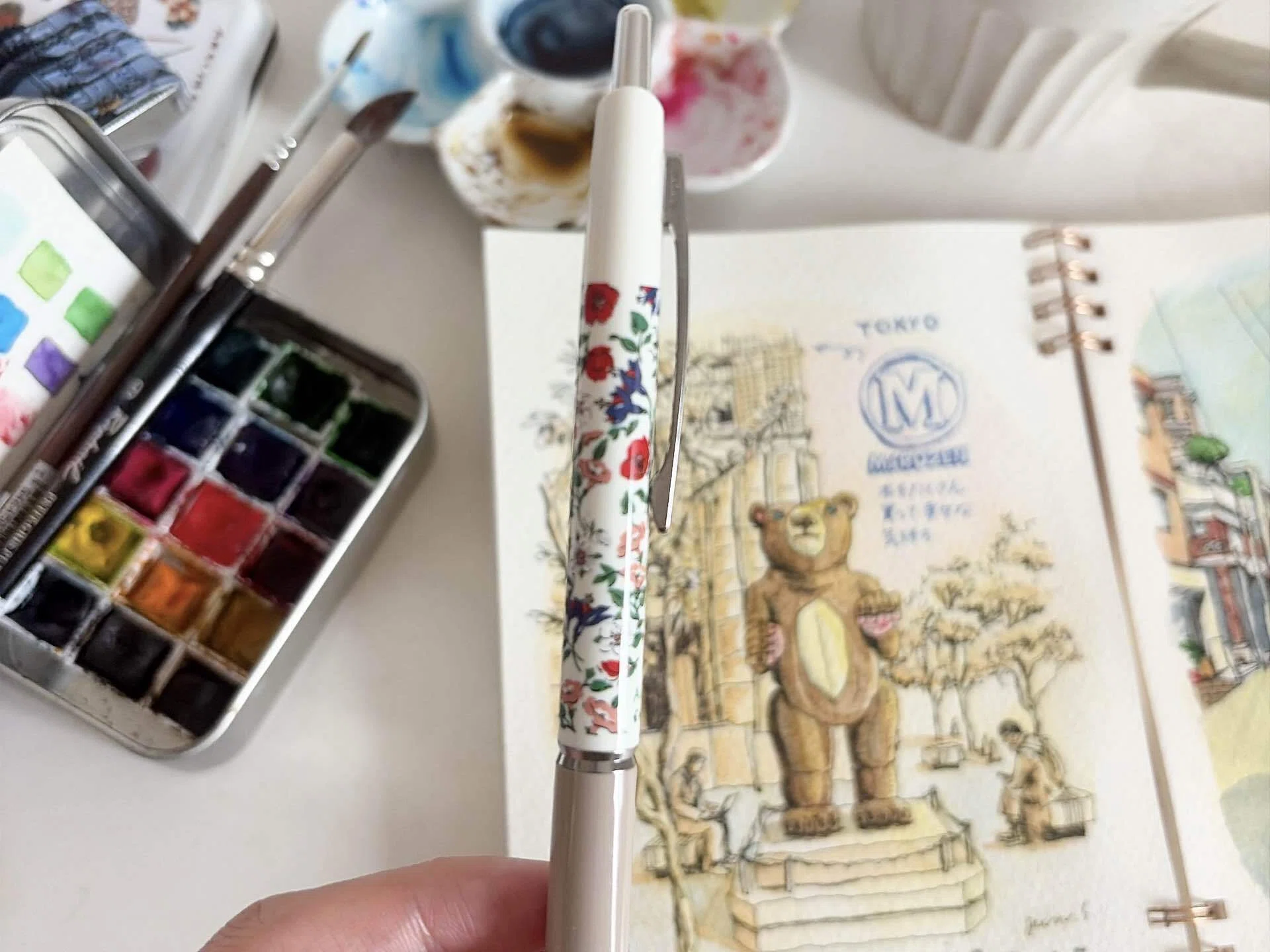 久しぶりに小さなスケッチを描いた日｜鈴木