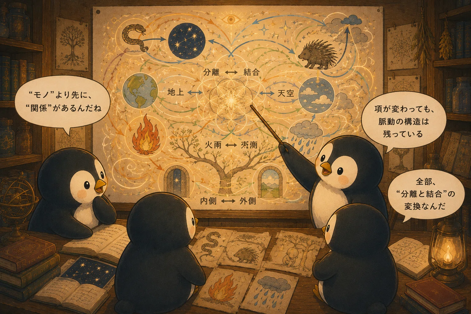 鳥の巣あさりの神話~「内に包まれた」主人公は「外に晒される」~両義的