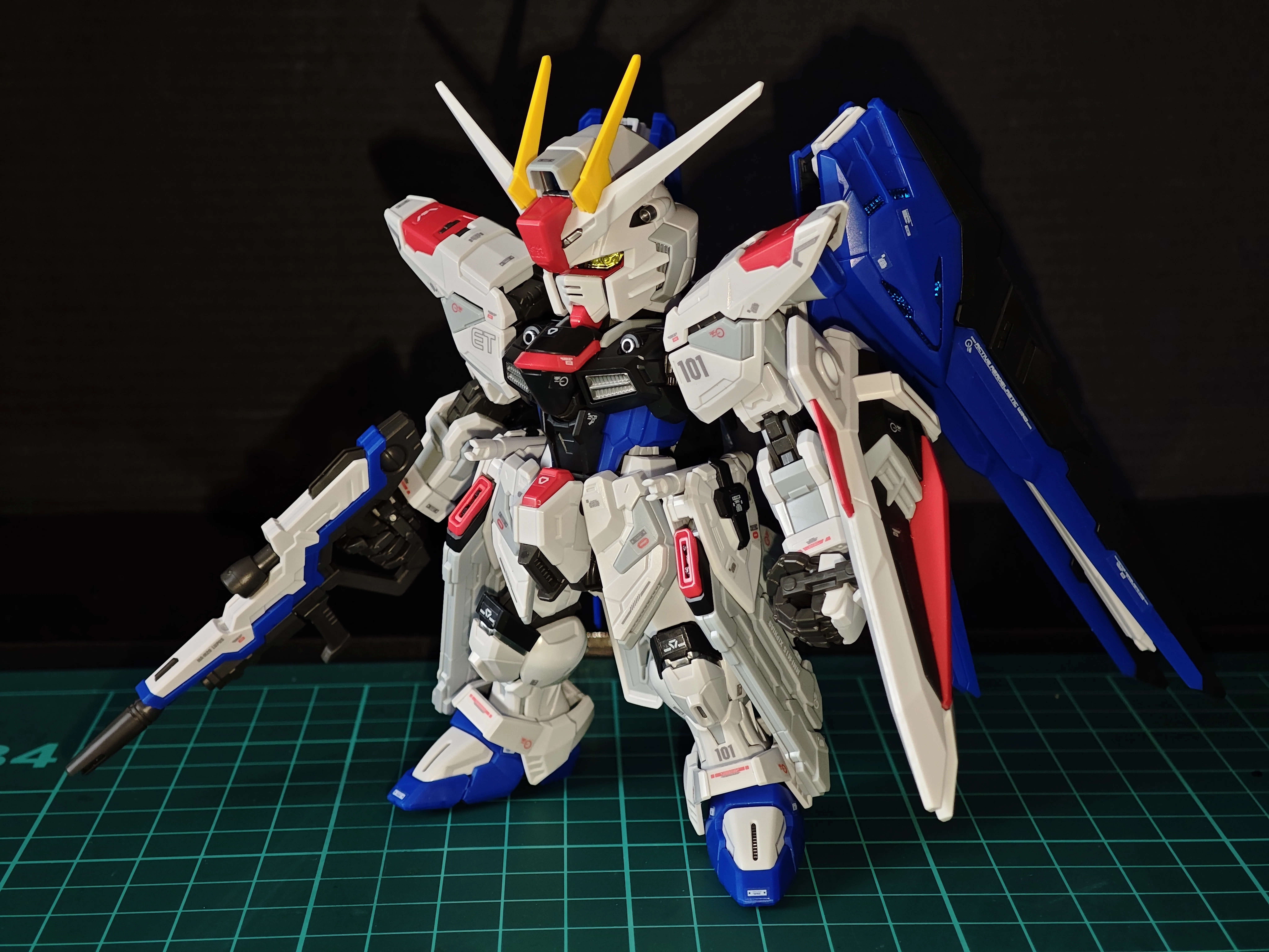 制作記録】MGSD フリーダムガンダム｜おー