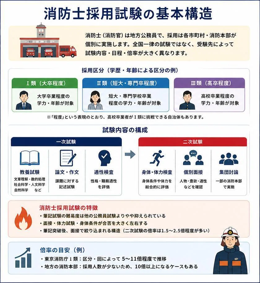 消防士の予備校おすすめ6選!試験の特徴・選び方・通信と通学の違いを