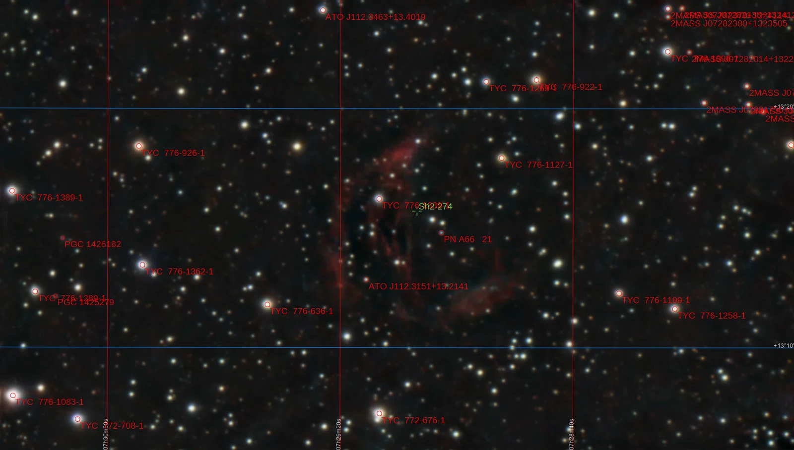 SH2-274 Medusa Nebula ふたご座 2026-05-18-20-25｜mimumemo