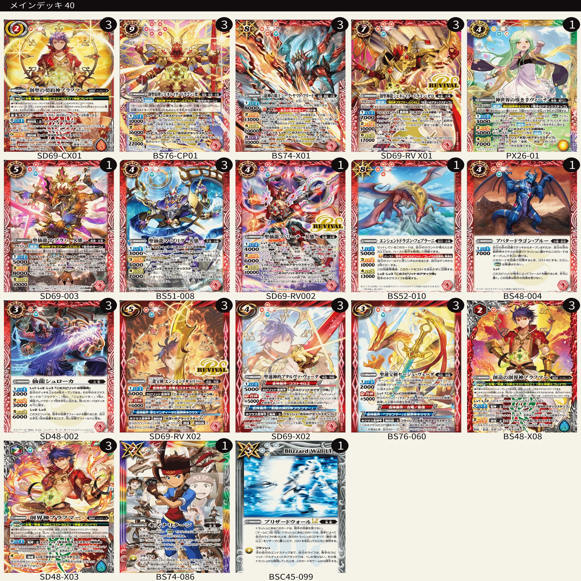 バトルスピリッツ エターナル:ブラフマー雑談復活？新規カードの個人的