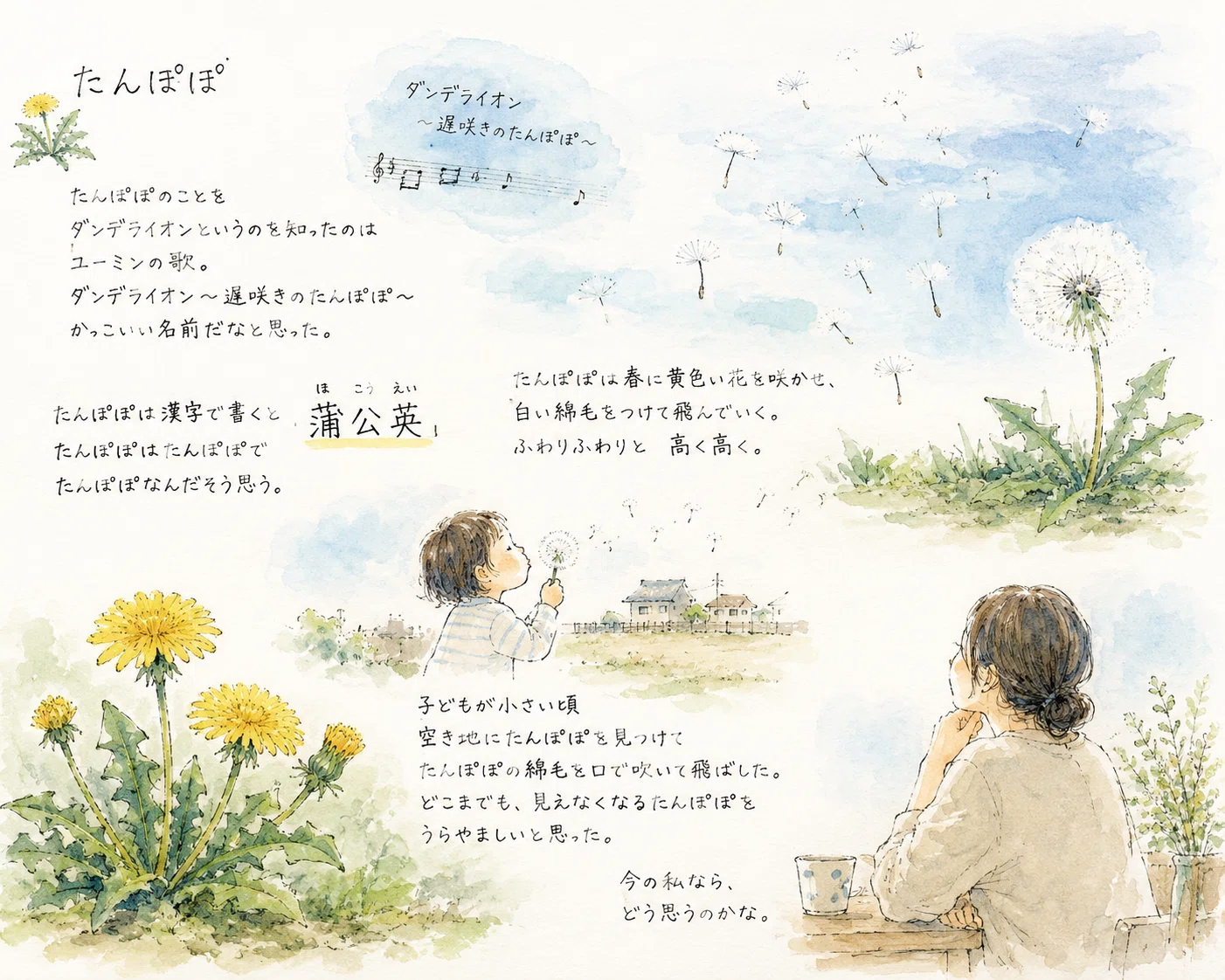 たんぽぽ｜片桐 みかん