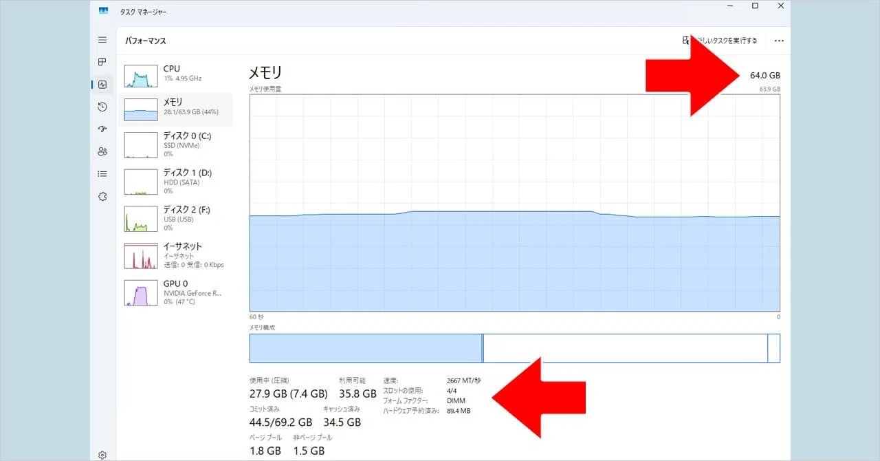 自分のPCのメモリ容量は？Windows 11での調べ方を解説｜お得情報研究家