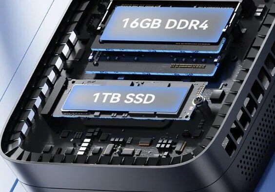 Ryzen 3 4300U、メモリ 16GB、SSD 1TB搭載のミニPCがタイムセール