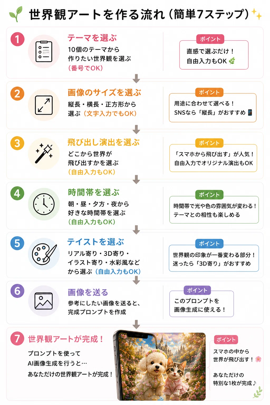 うちの子が物語の主人公になる「飛び出す世界観アート」の作り方専用