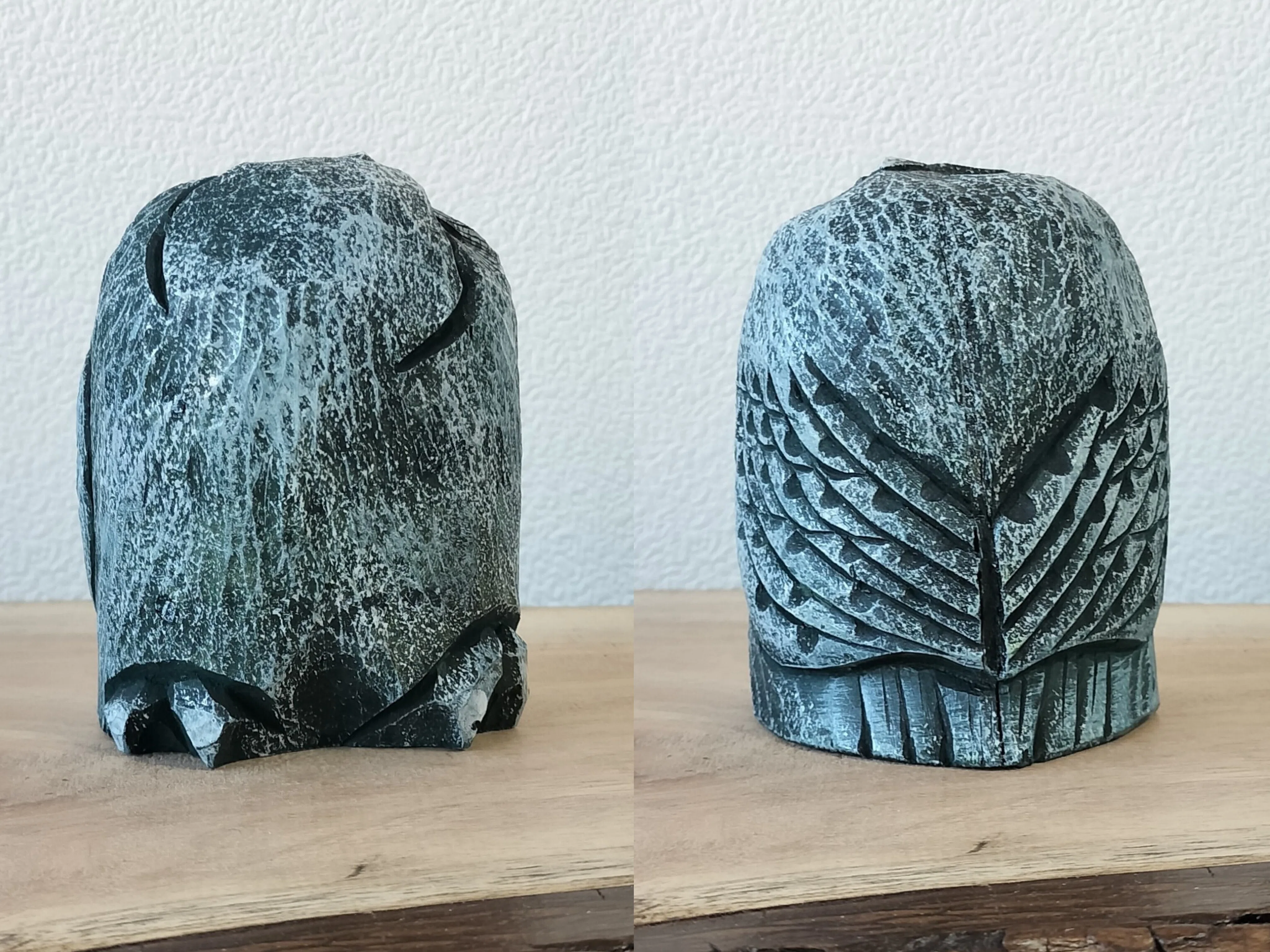 栗山町の木彫り作家、中原篤さんのシマフクロウ｜muuya9928