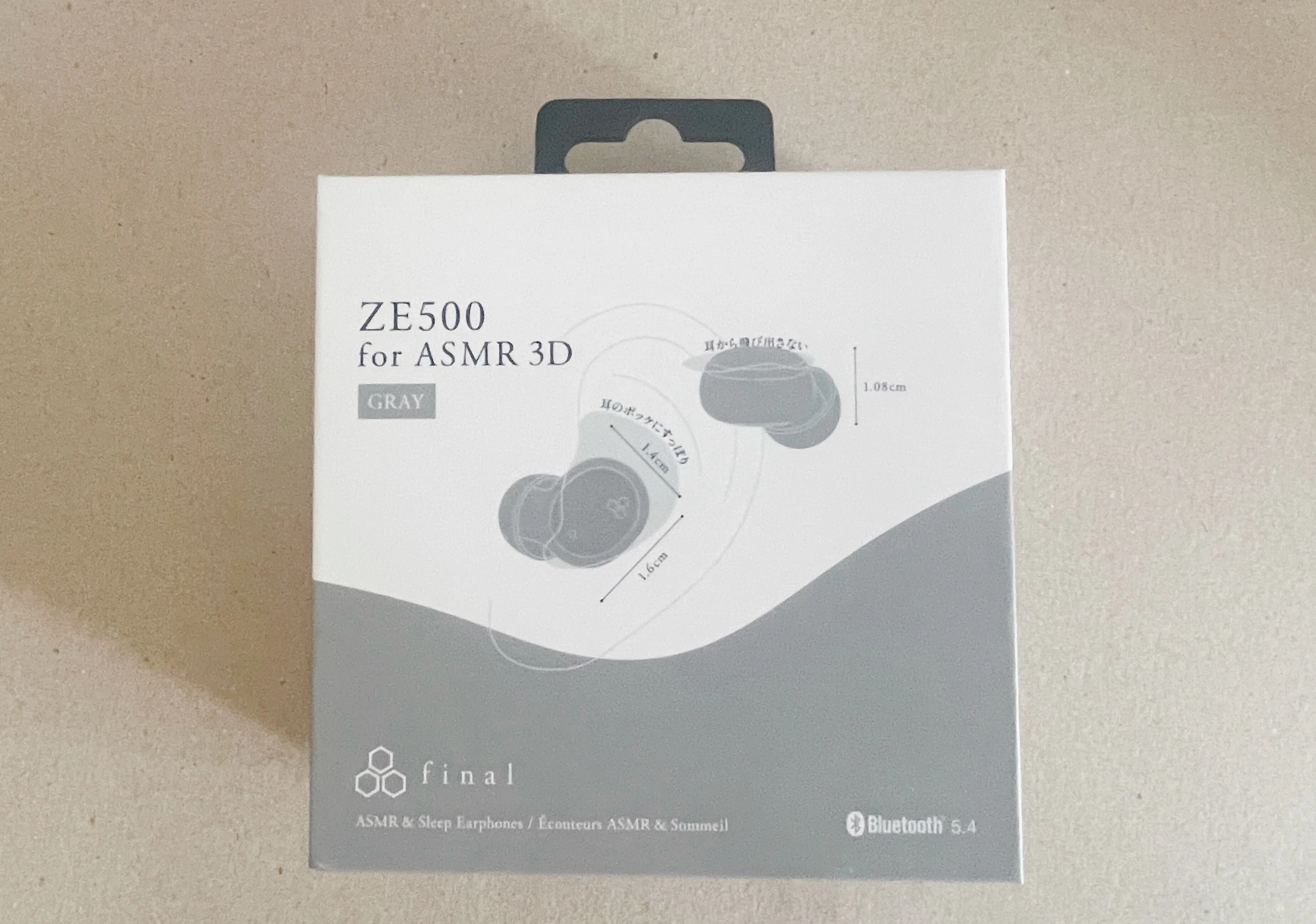 s*a様 final ZE500 for ASMR 3D ワイヤレスイヤホン グ NEWS_251010_ZE500ASMR-