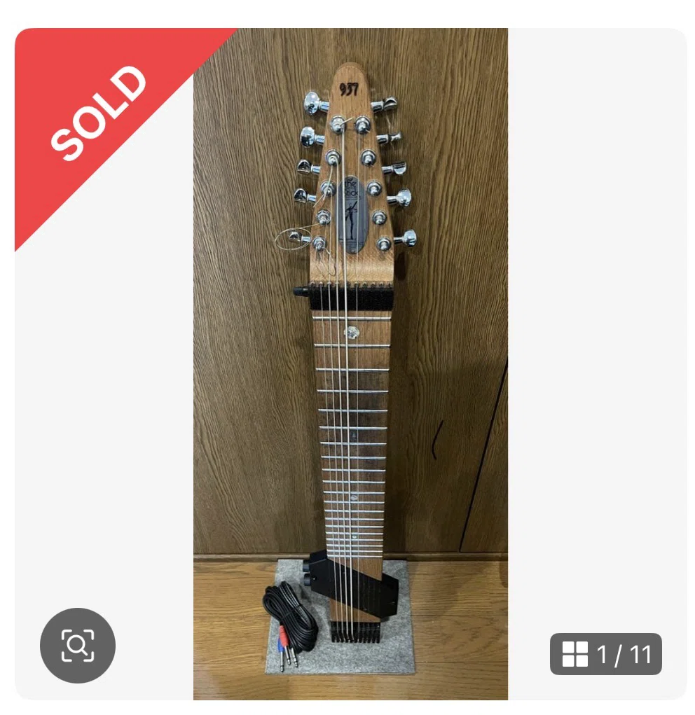 22【機材】My New Gearな夜/Chapman Stick｜昂央