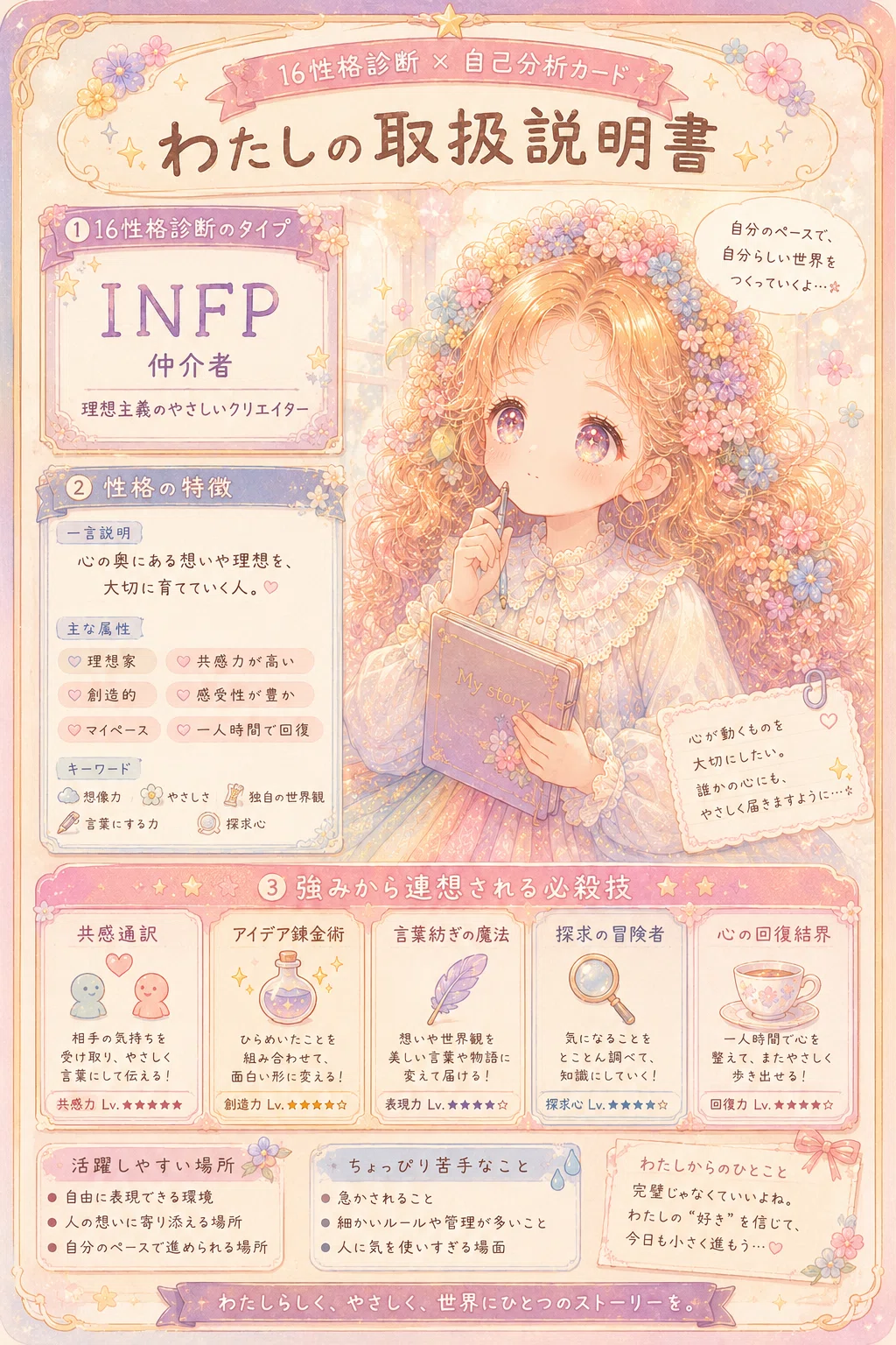 自己分析が大好き！ChatGPTで「わたしの取扱説明書」を作ってみた