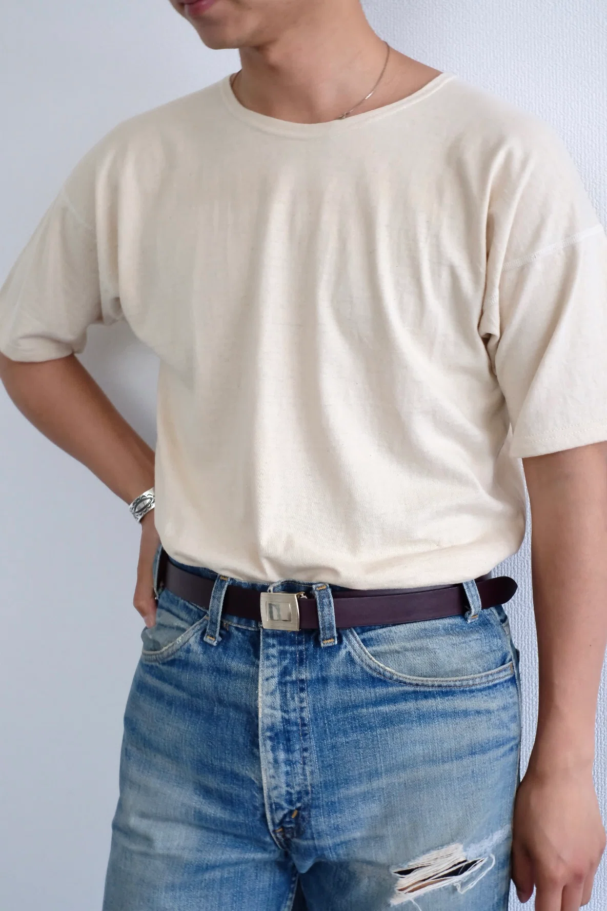 着古すためのTシャツ 