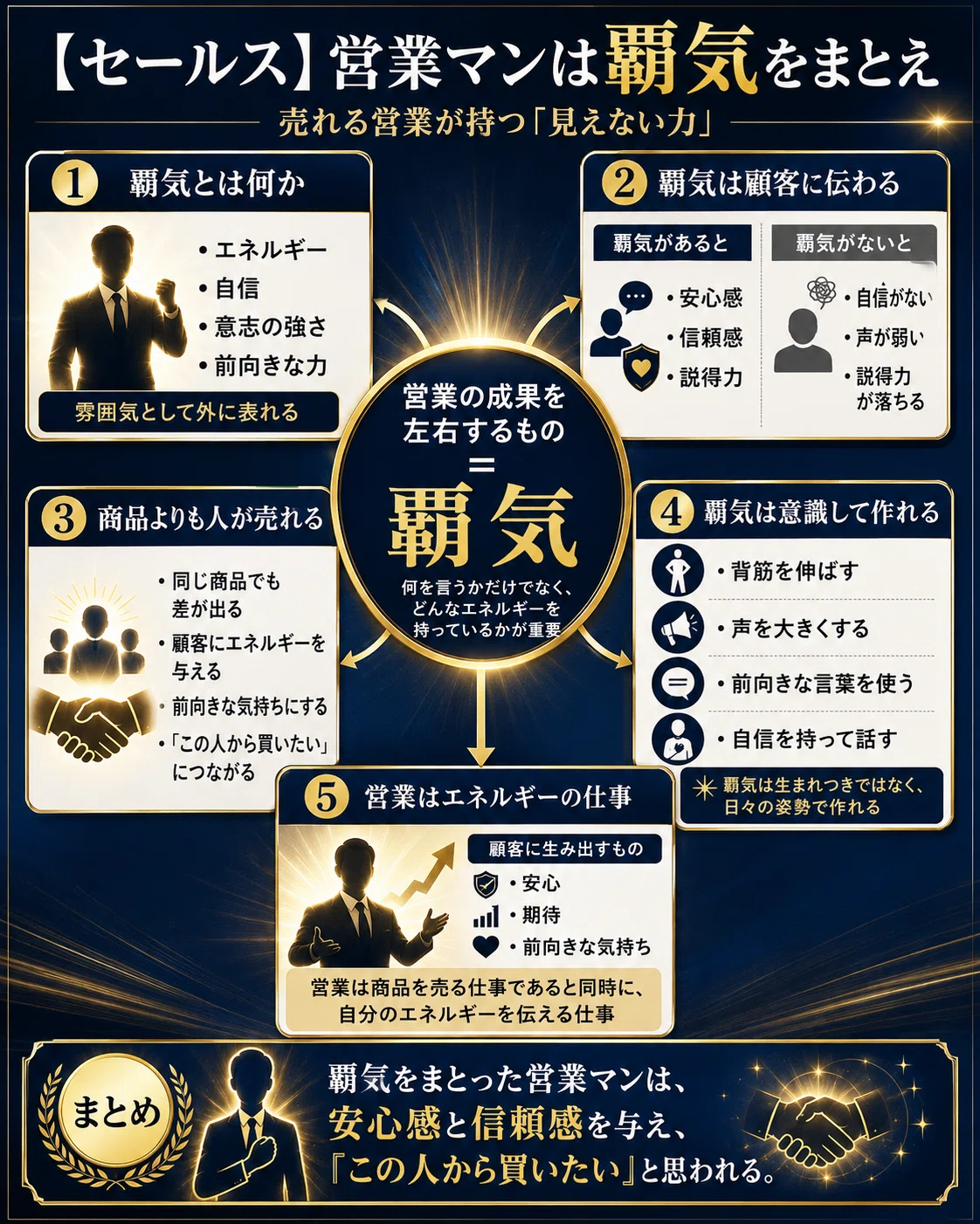 セールス】営業マンは覇気をまとえ 〜 売れる営業が持つ「見えない力