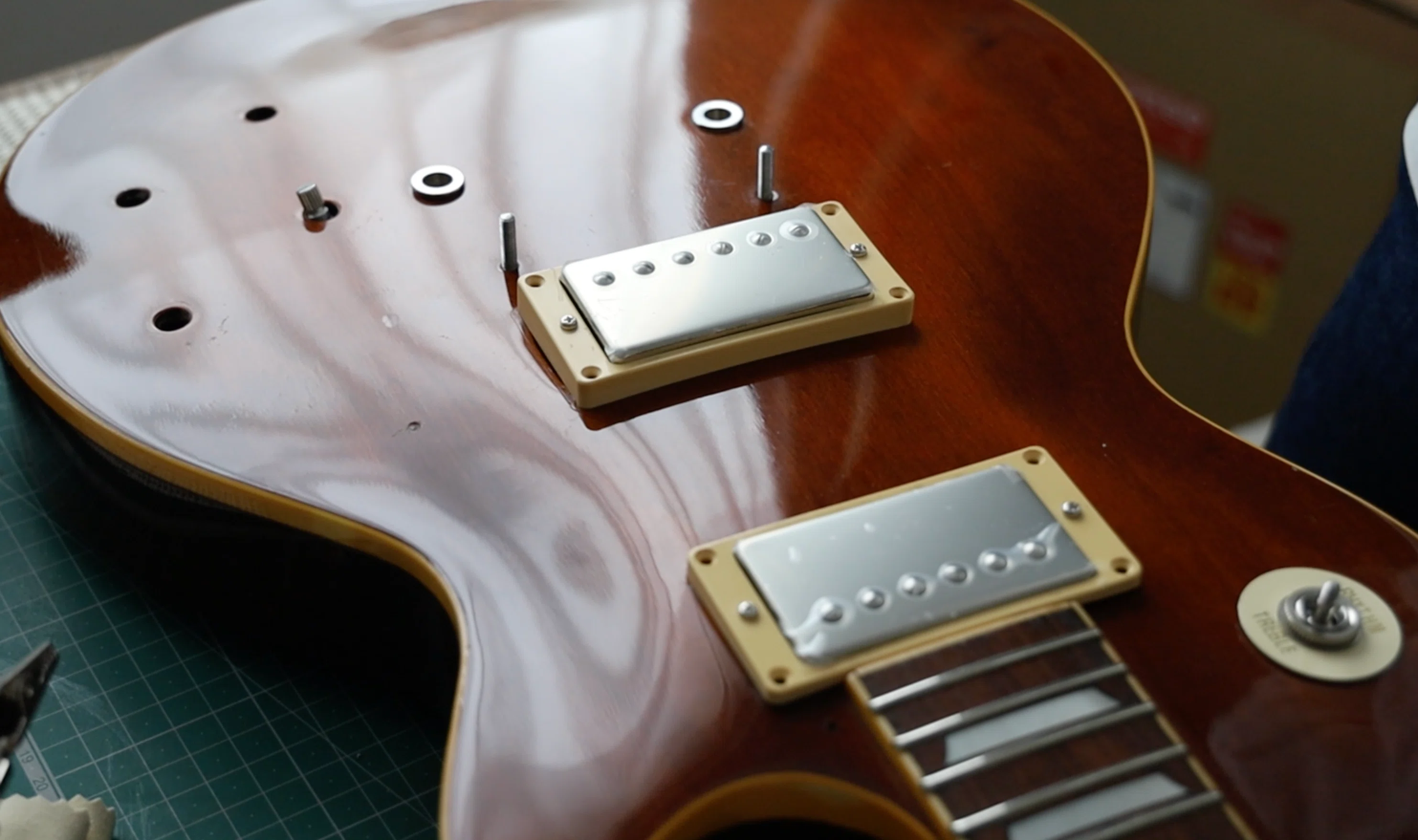 Aria Pro II LS-500のレストア4｜Croquetteギター機材研究