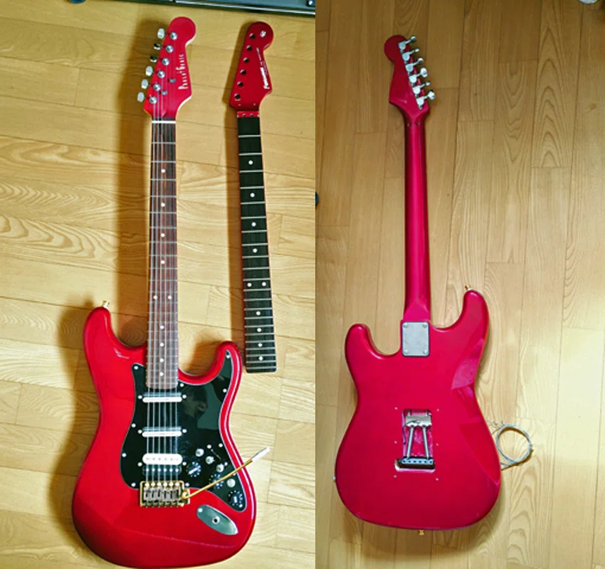 愛器＃11：還暦レッド・スペシャル・Photogenic ST-180ボディ