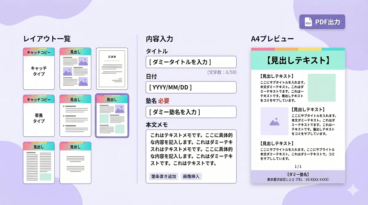 PDF出力はブラウザ印刷でいいかも、とCodexに教わった話｜塾のひとり情