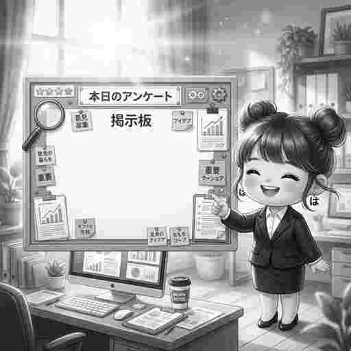 日本人 イラスト 会社員 指差し メッセージボード AI画像/by 日本人クリエイター/写真販売 AI画像 有料<40枚:350円>商用利用可(サンプル)34