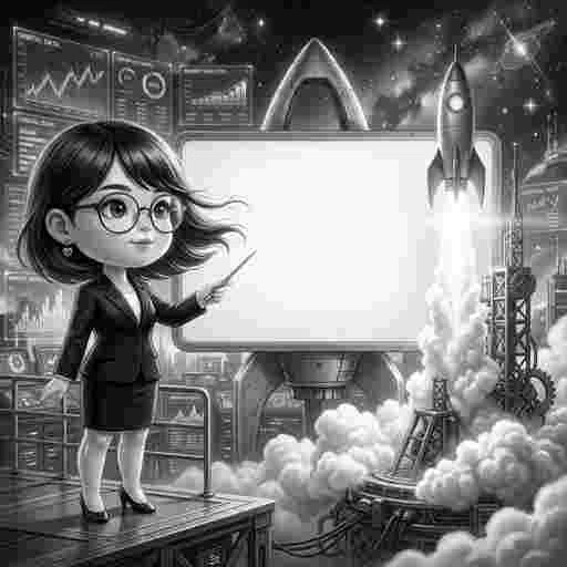 日本人 イラスト 会社員 指差し メッセージボード AI画像/by 日本人クリエイター/写真販売 AI画像 有料<40枚:350円>商用利用可(サンプル)10