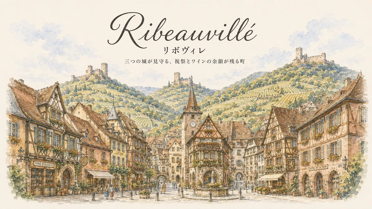 リボヴィレ(Ribeauville)完全ガイド｜欧州Slow Luxe旅｜旅の編集者 RIE
