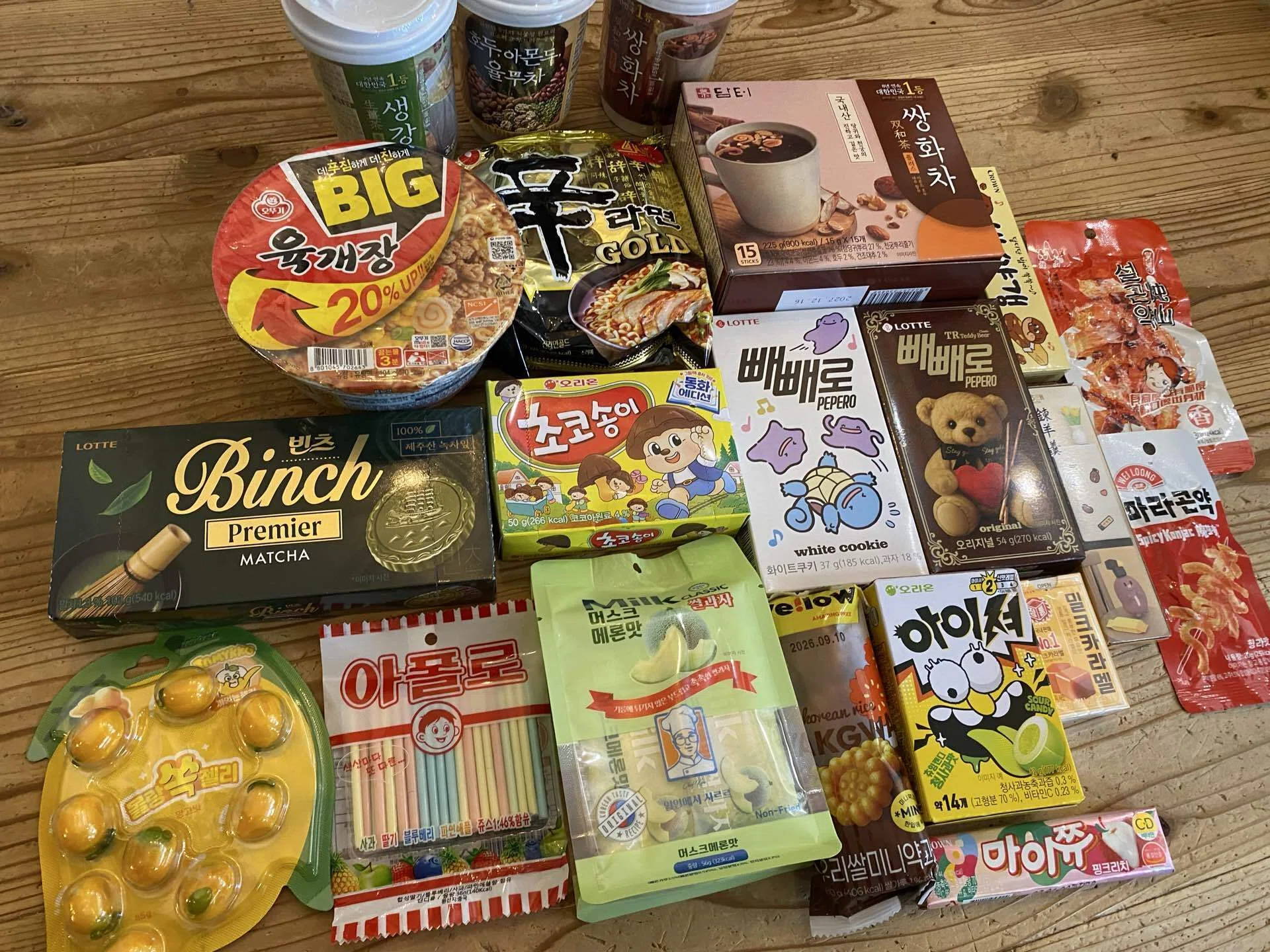 韓国コンビニ土産コレクションと帰国後の韓ドラ沼｜heliophila