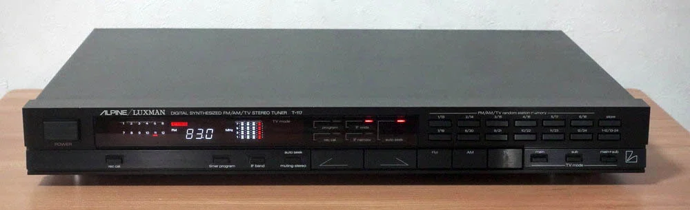 ALPINE/LUXMAN T-117 修理調整記録2｜BLUESS Laboratory