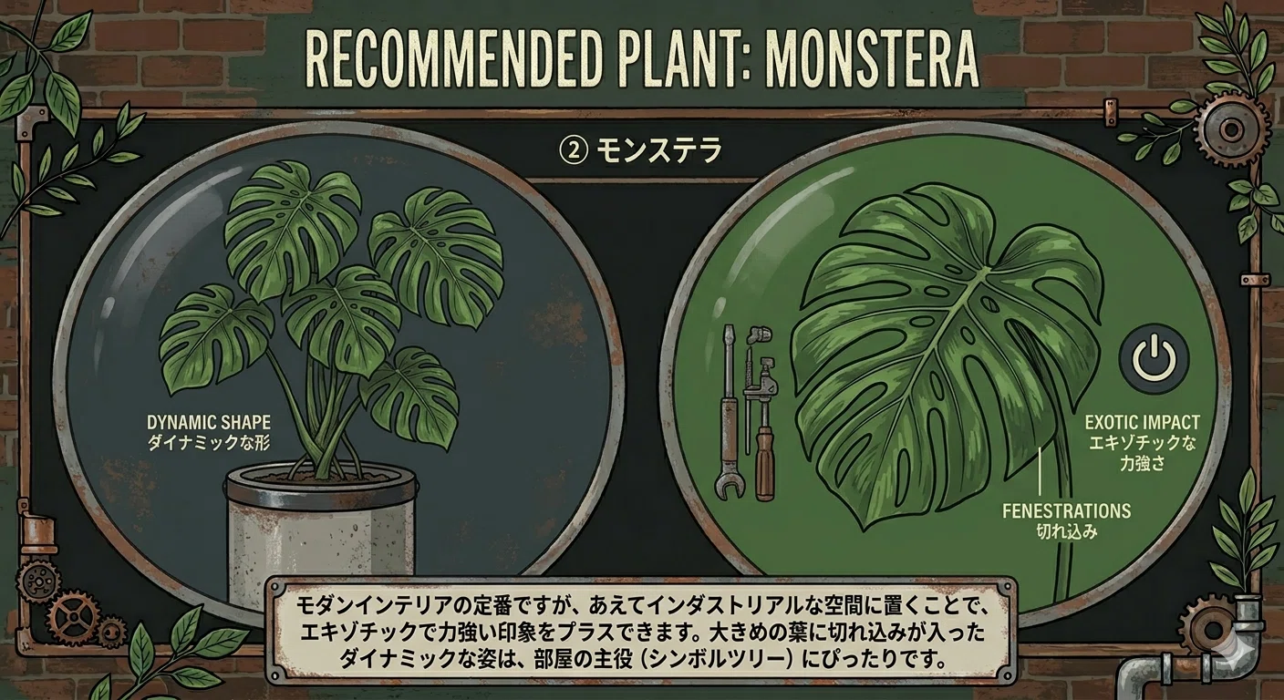 送料無料】男前インテリア 植物 ハンドメイド インダストリアル 1027