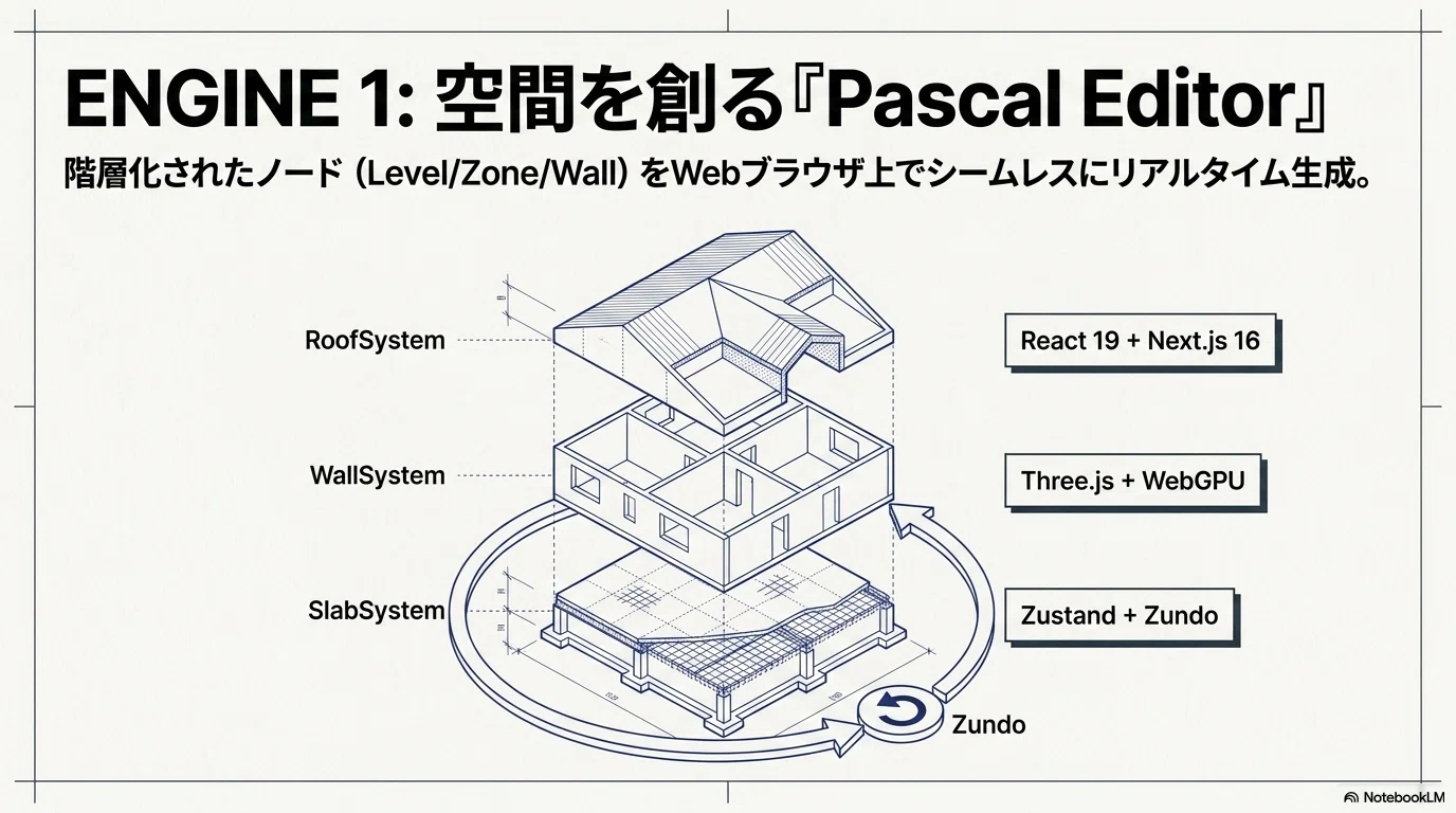 次世代型自動設計プラットフォーム：text-to-cad と Pascal Editor を