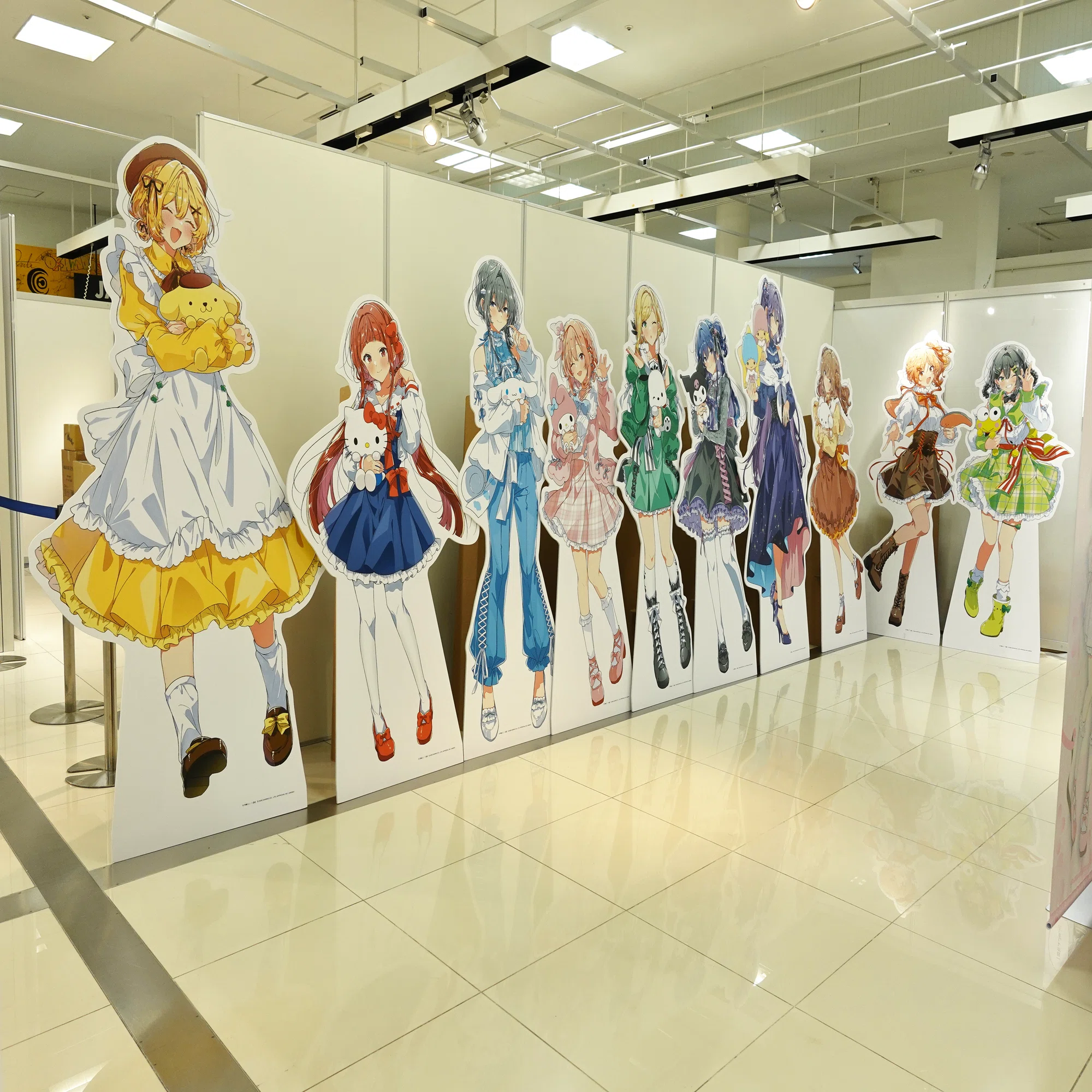 ささやくように恋を唄う×サンリオキャラクターズ POP-UP SHOP』に行っ 
