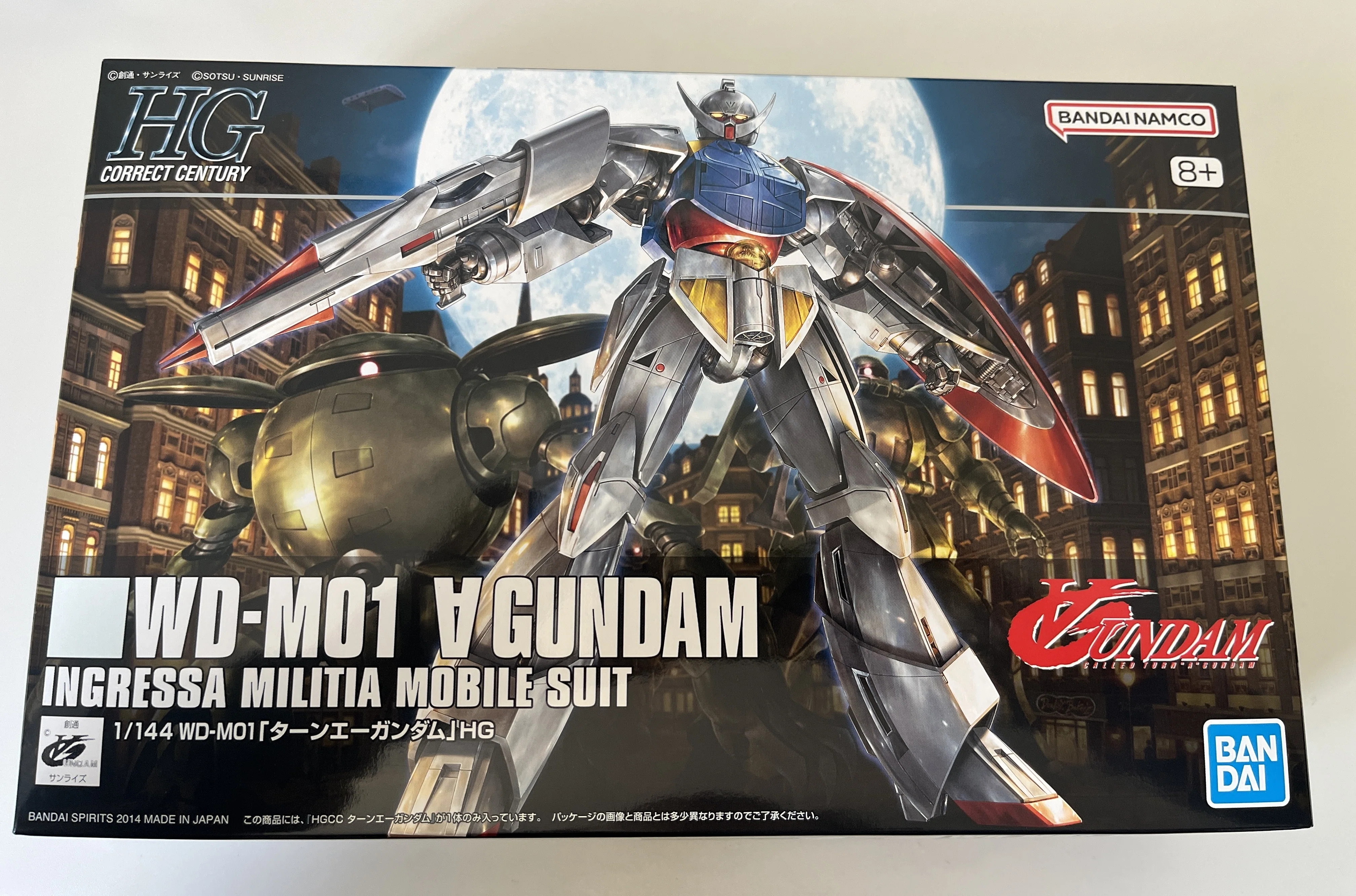 ガンプラ製作記】HG 1/144 ターンAガンダムを「時短・簡単・綺麗」に全