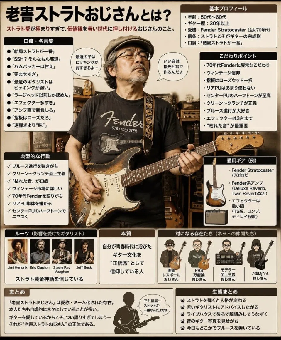 老害ギターおじさん｜KUNI