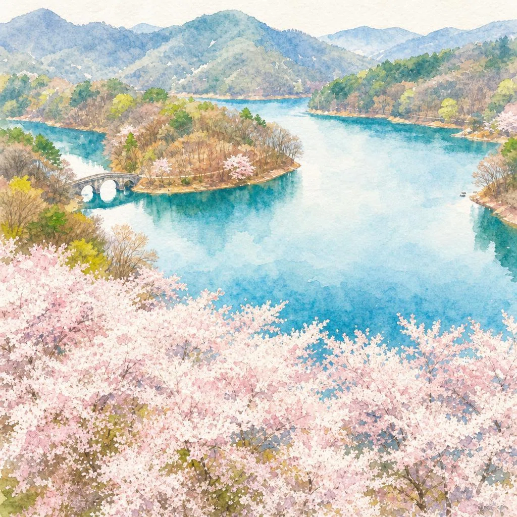 心がほどける、水彩画のような春の特等席｜lkht bnhs