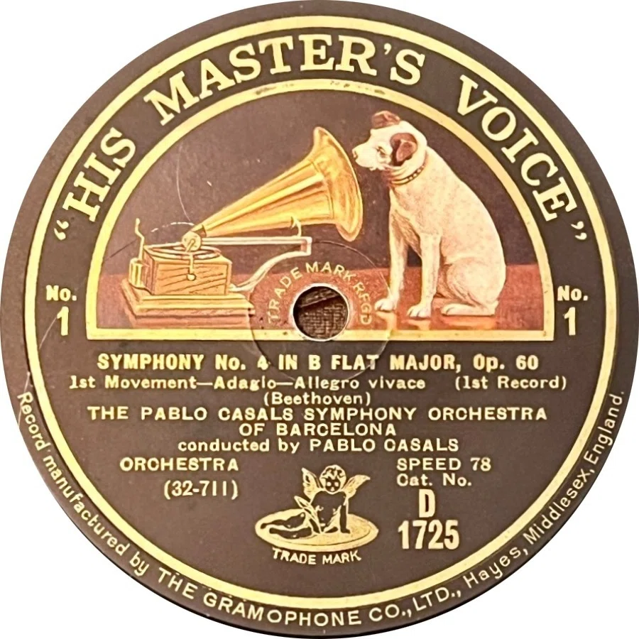 Credenza 1926 × 78rpm Encounter Vol. 38: Pablo Casals in the Era