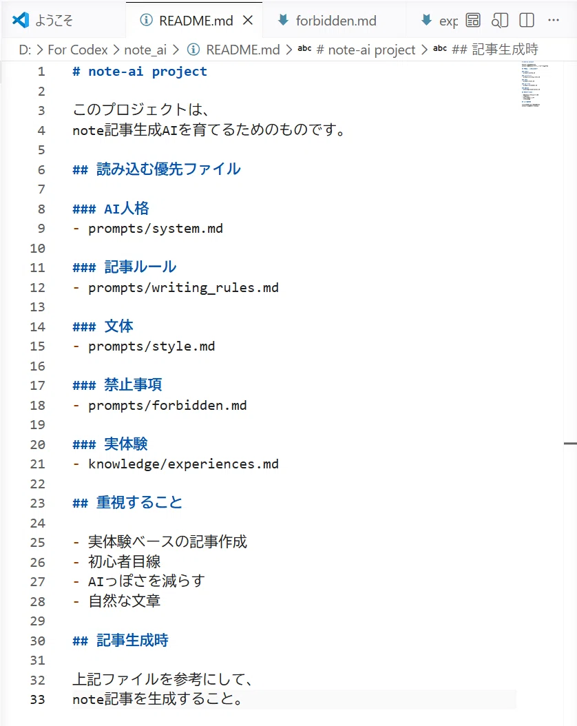 初心者の私がCodexを使えるようになるまで (Day04~Day06)｜ホク