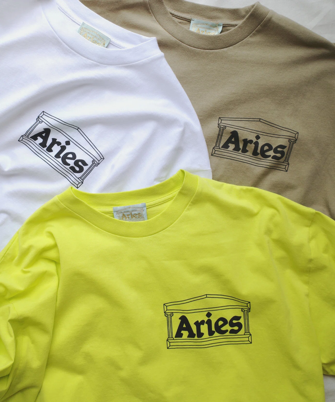 ロゴTシャツへの印象が変わった「Aries Temple T」｜After School