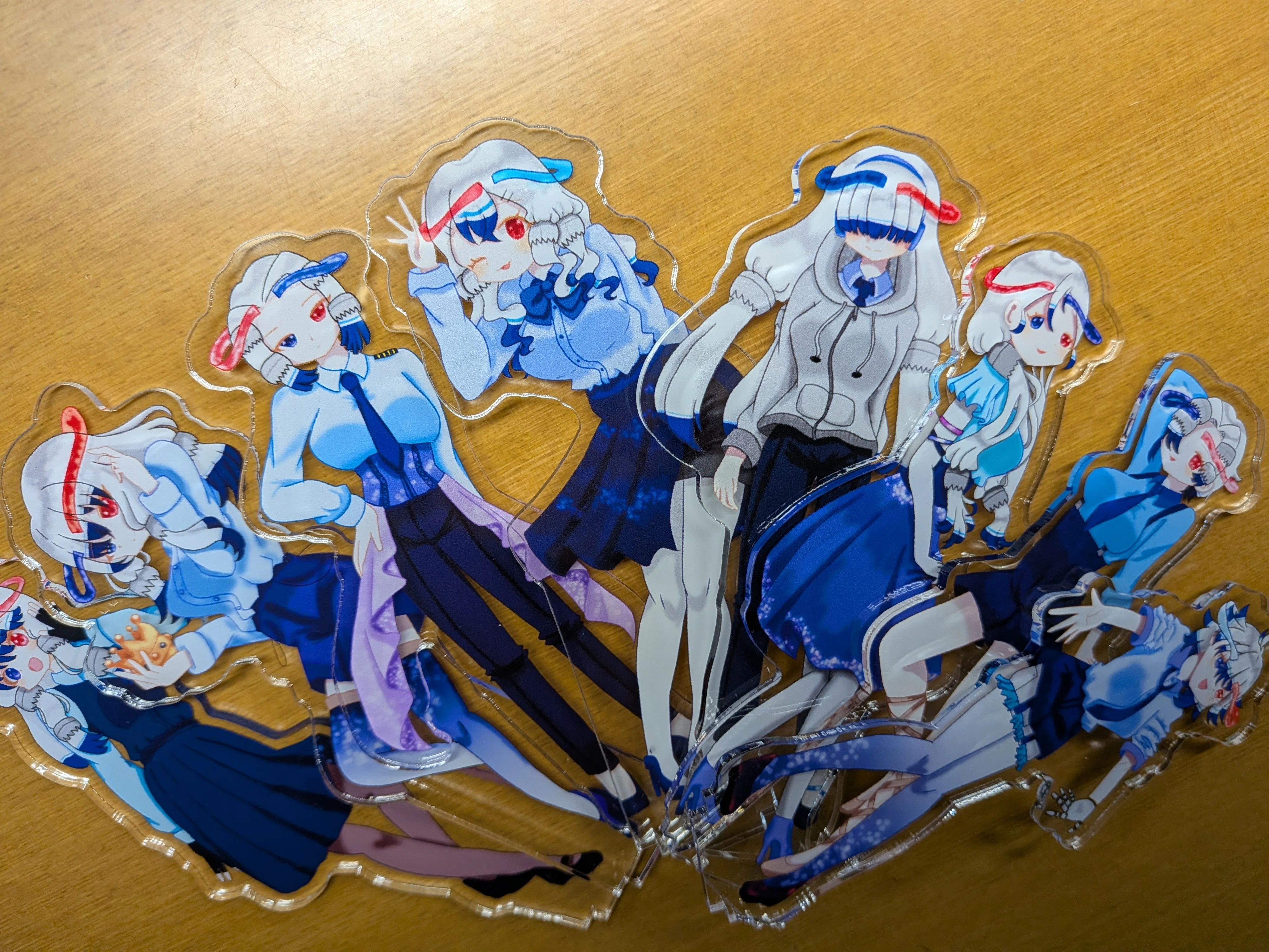 ≪創作_B747-8(KZ)≫立ち絵アクスタ✨｜ときわのほし