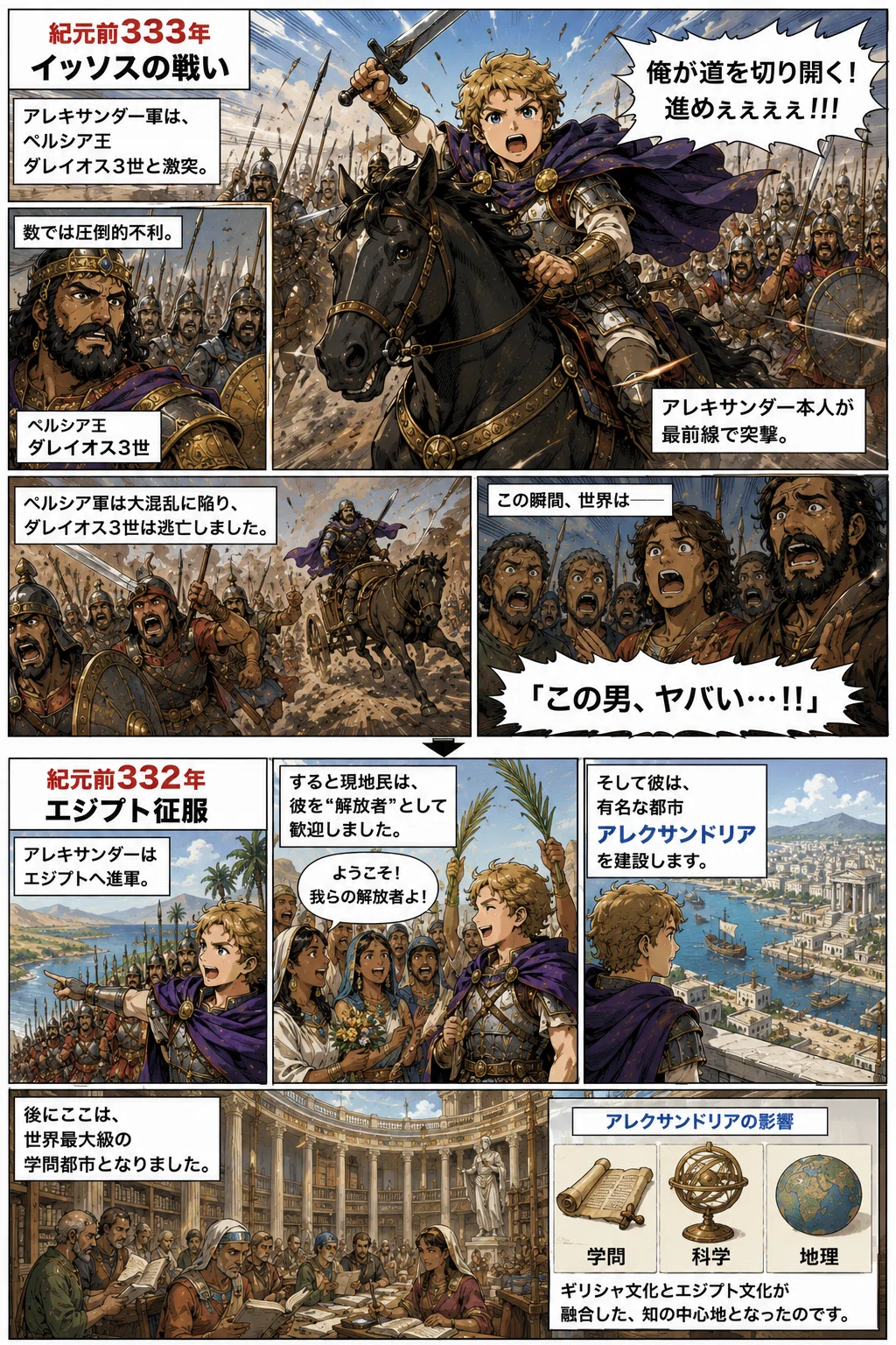 世界を震わせた英雄――アレキサンダー大王の歴史｜hon sora