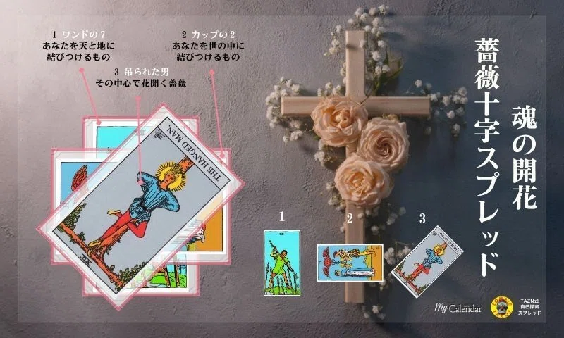 5月「魂の開花 薔薇十字スプレッド」｜TAZN｜マイカレnote