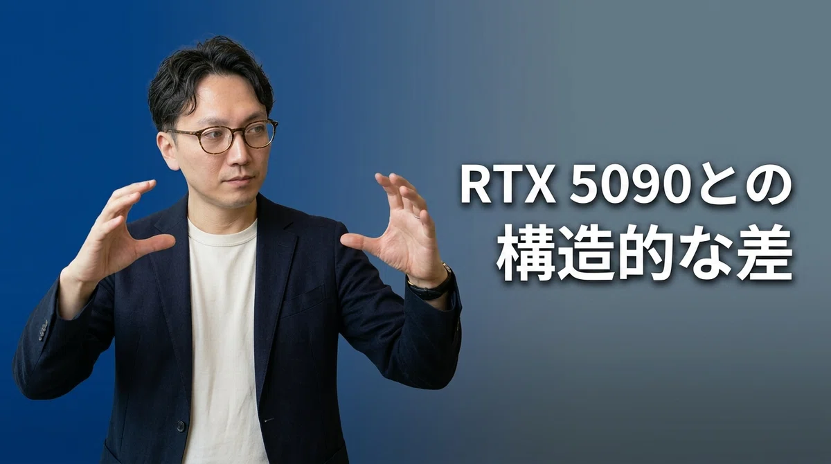 GPU構造比較を解説するエスワン代表OMASA - RTX 5090とRadeonのアーキテクチャ差異分析記事