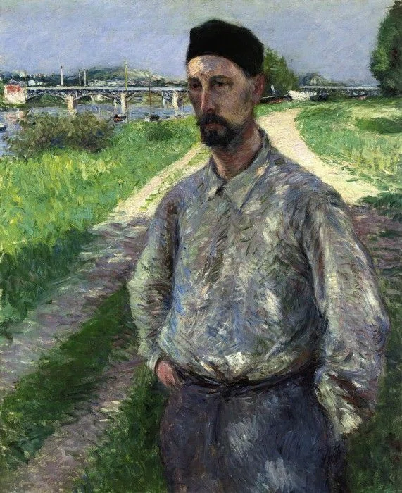 こんな絵もGustave Caillebotte（ギュスターヴ・カイユボット）は描い