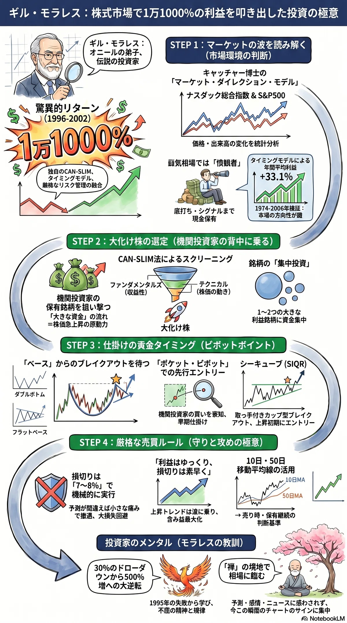 株式売買スクール』オニールの生徒だからできた1万8000％の投資方法