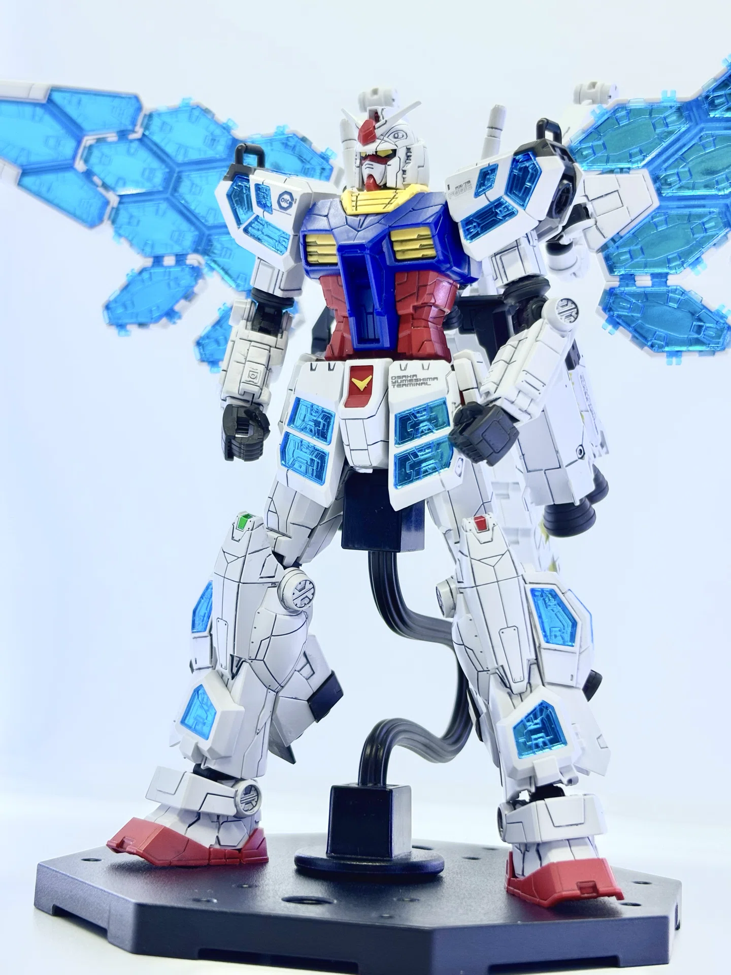 完全完成】万博ガンダム、降臨！RX-78F00/E ガンダム（グラスフェザー
