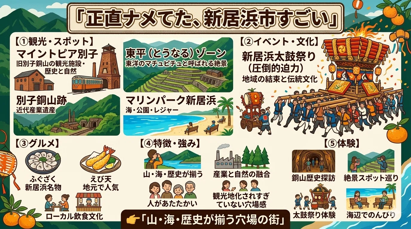 新居浜市 市制施行70周年記念誌 三部作 新居浜太鼓祭り 別子銅山 お手玉 地方発信のリアル】AIの安易な表現で怒られた僕が、新居浜の「本物の魂