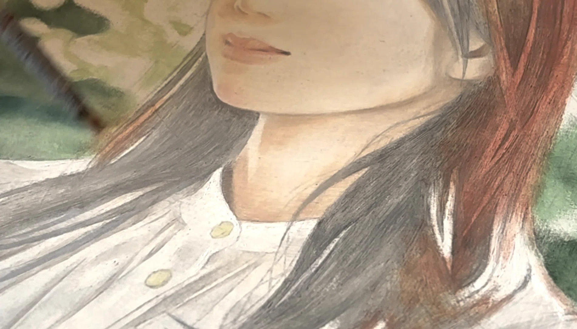 エッセイ】「空気感」を描くための私なりの工夫｜油彩画『風の色