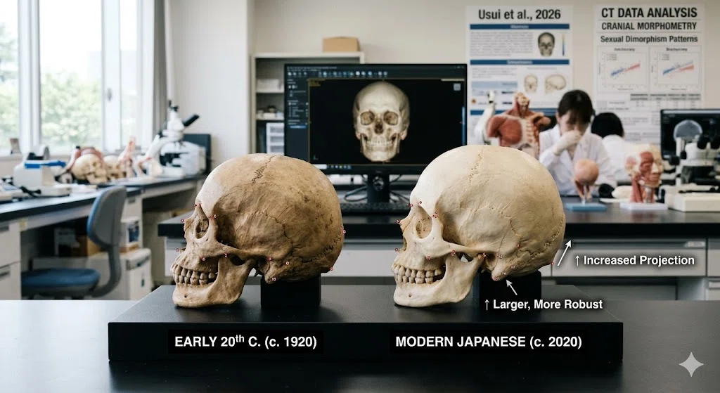 日本人の顔が変わったらしい・・・閉塞型無呼吸が起こりやすくなった