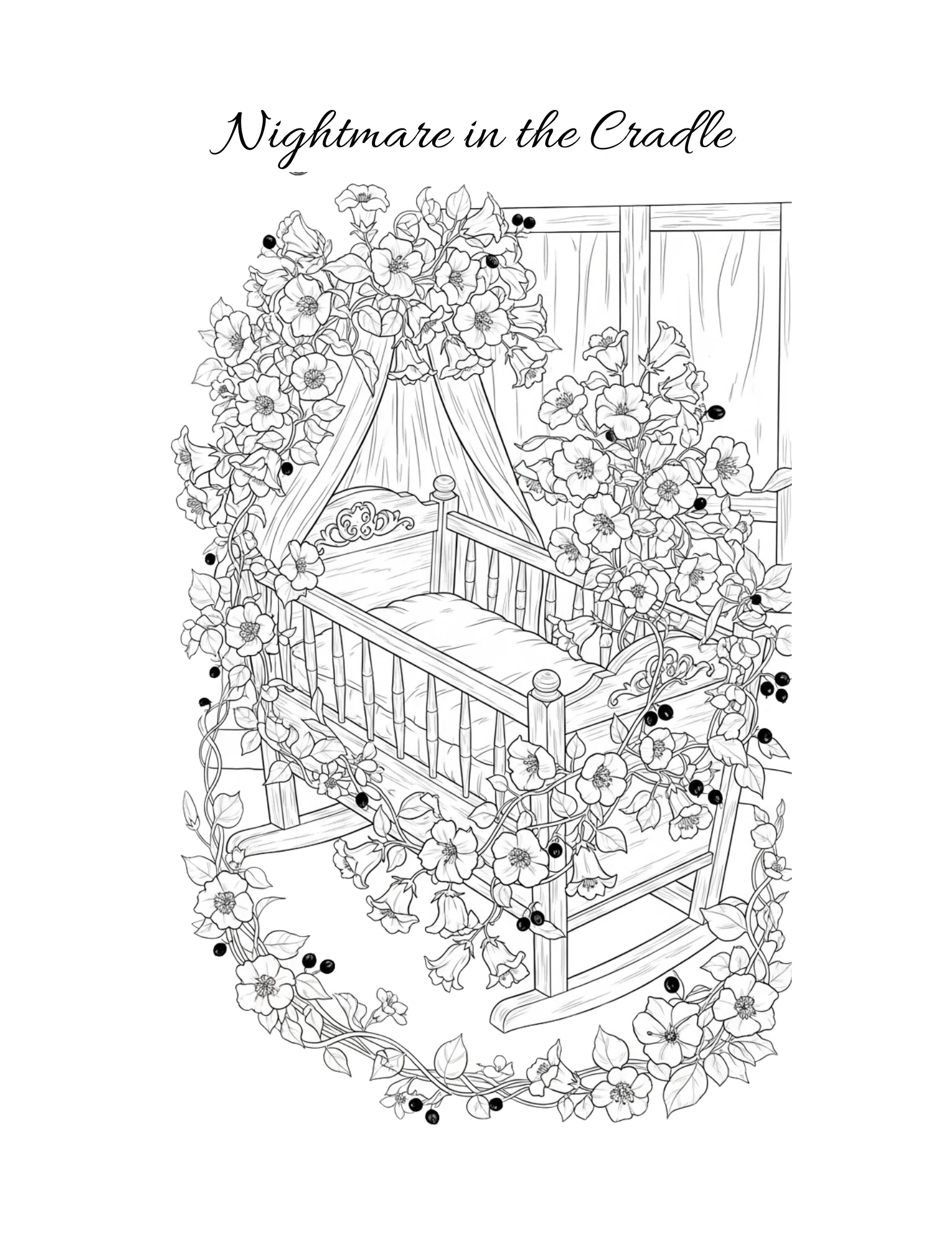 Coloring Book Feature】「ただの綺麗な花」には飽きた人へ。闇と美