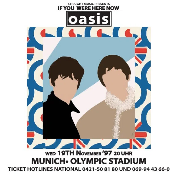 図書館でOASISのミュンヘンライブを発見。 OASISのライブ盤各種を聴き