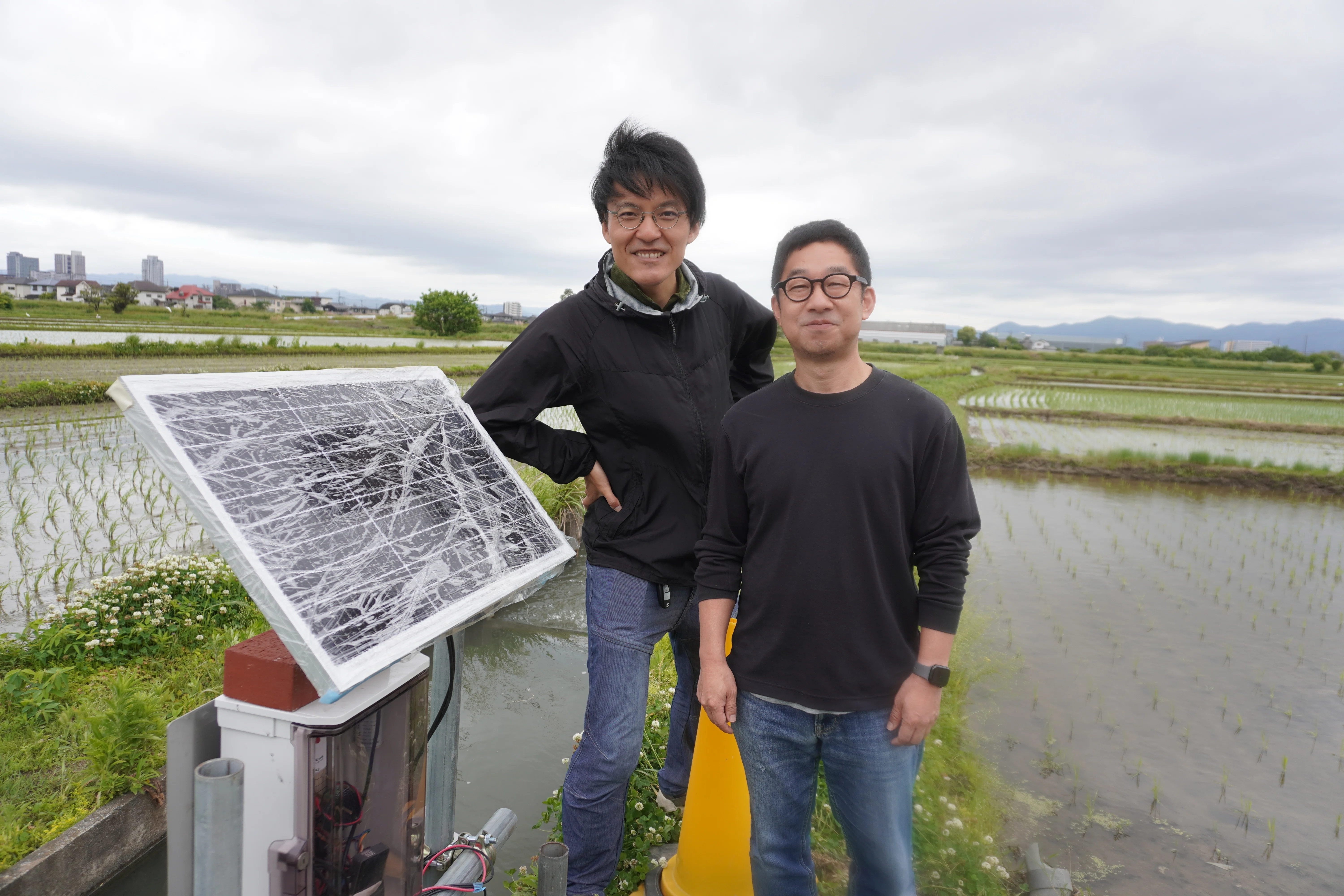 現地取材／南国セブ島から滋賀県草津の田んぼに遠隔で水やり