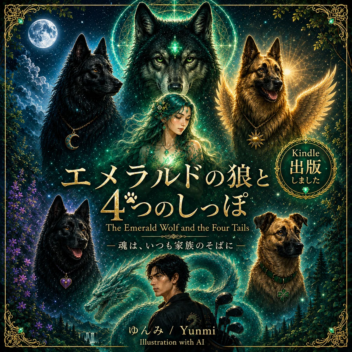 🐺💚 Kindle出版のお知らせ 💚🐺｜ゆんみ