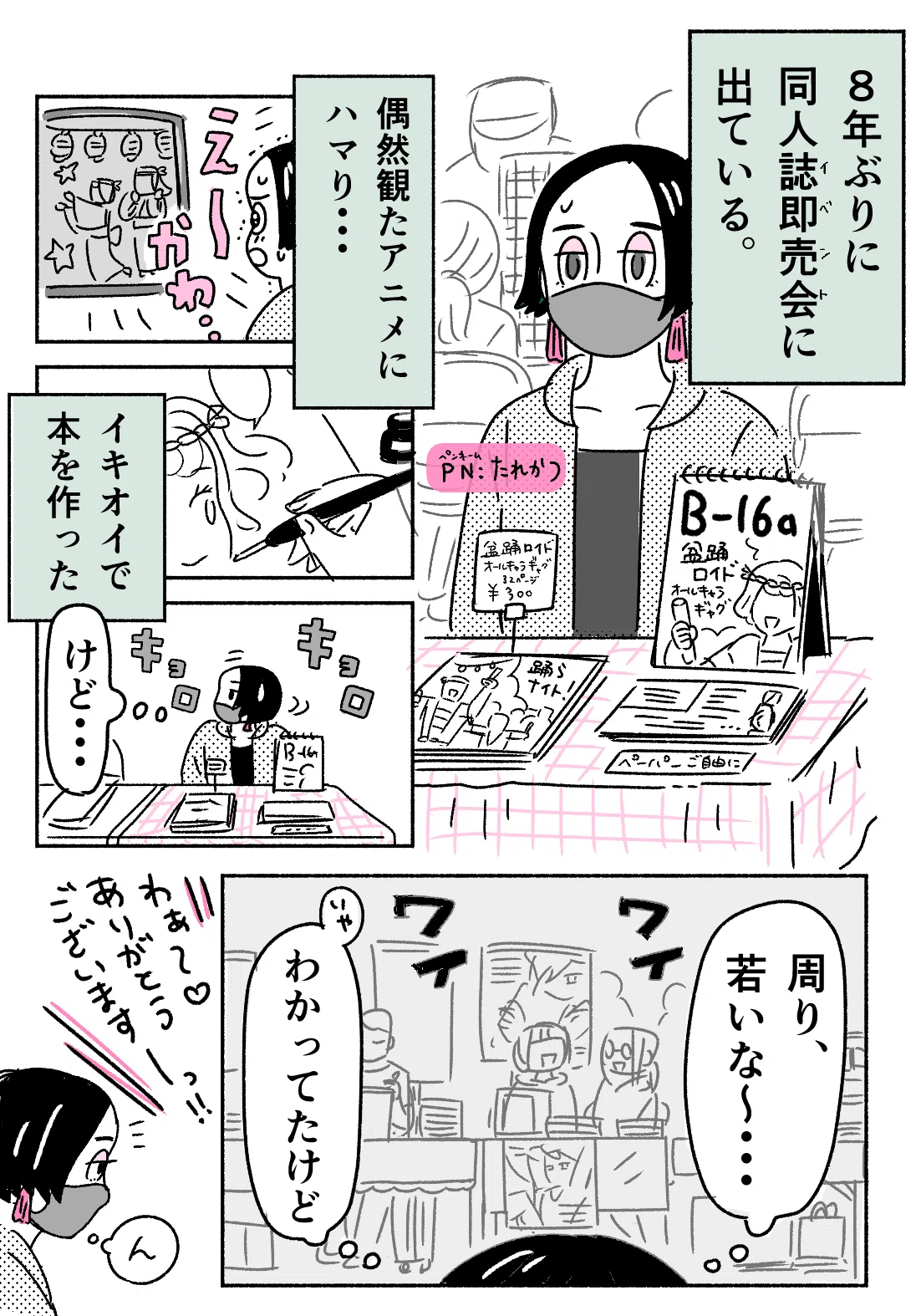 日記】同人誌即売会用の装備を見直したらテンション上がった